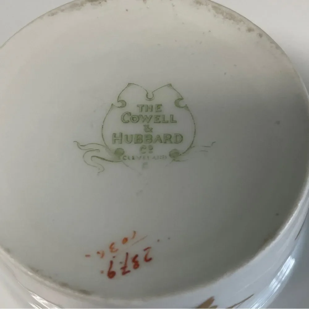 Vintage Limoges Cabbage Rose Custard Dish – Cowell & Hubbard Co.